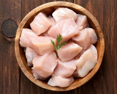 Boneless Chicken Curry Cut skinout (500g)